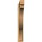 Ekena Millwork Funston Block Rough Sawn Outlooker, Western Red Cedar, 6"W x 38"D x 42"H OUT06X38X42FST05RWR - alternate 3